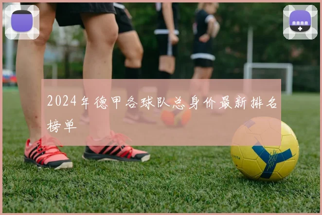 2024年德甲各球队总身价最新排名榜单